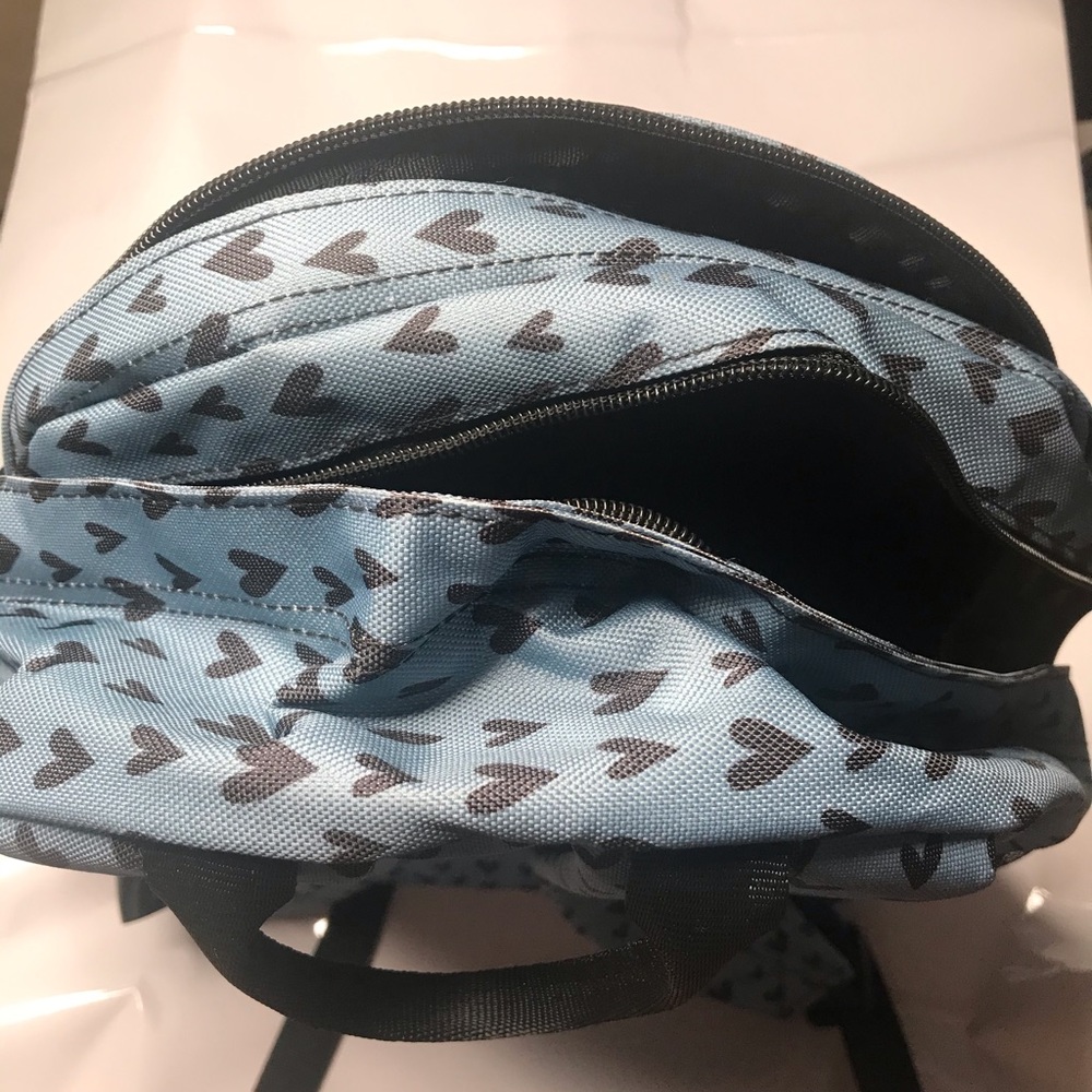 Mossimo Blue Heart Printed Backpack - Picture 3 of 7